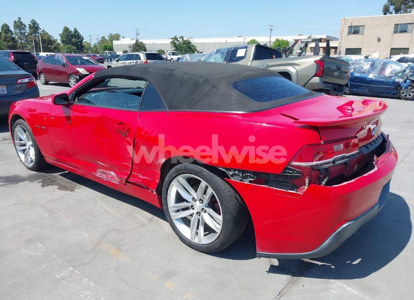 Photo 3 of 2015 Chevrolet Camaro 1LT (VIN 2G1FD3D31F9269684)