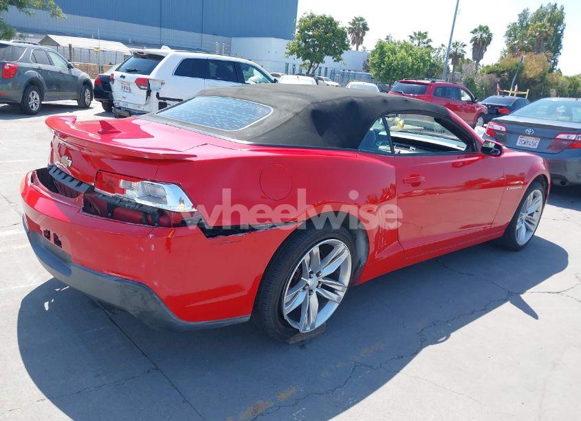 Photo 4 of 2015 Chevrolet Camaro 1LT (VIN 2G1FD3D31F9269684)