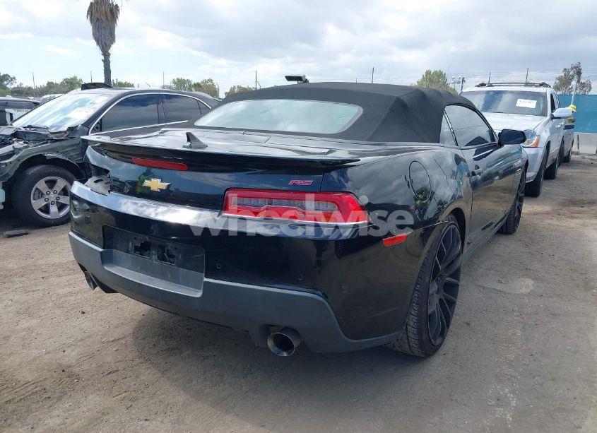 Photo 4 of 2015 Chevrolet Camaro 1LT (VIN 2G1FD3D32F9291340)