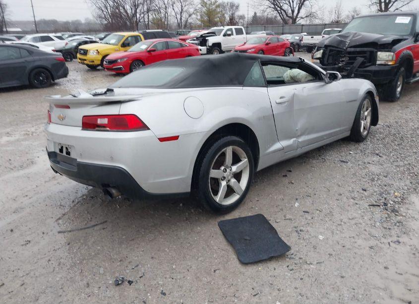 Photo 4 of 2015 Chevrolet Camaro 1LT (VIN 2G1FD3D33F9264874)