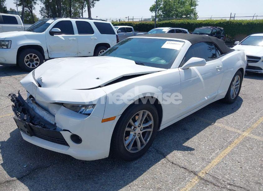 Photo 2 of 2015 Chevrolet Camaro 1LT (VIN 2G1FD3D35F9281093)