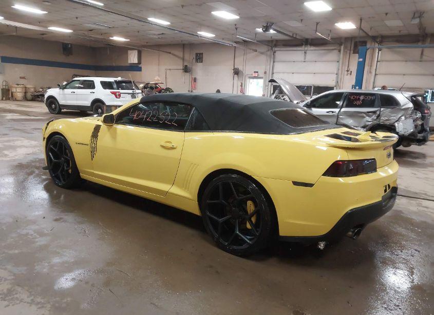 Photo 3 of 2015 Chevrolet Camaro 1LT (VIN 2G1FD3D36F9216365)