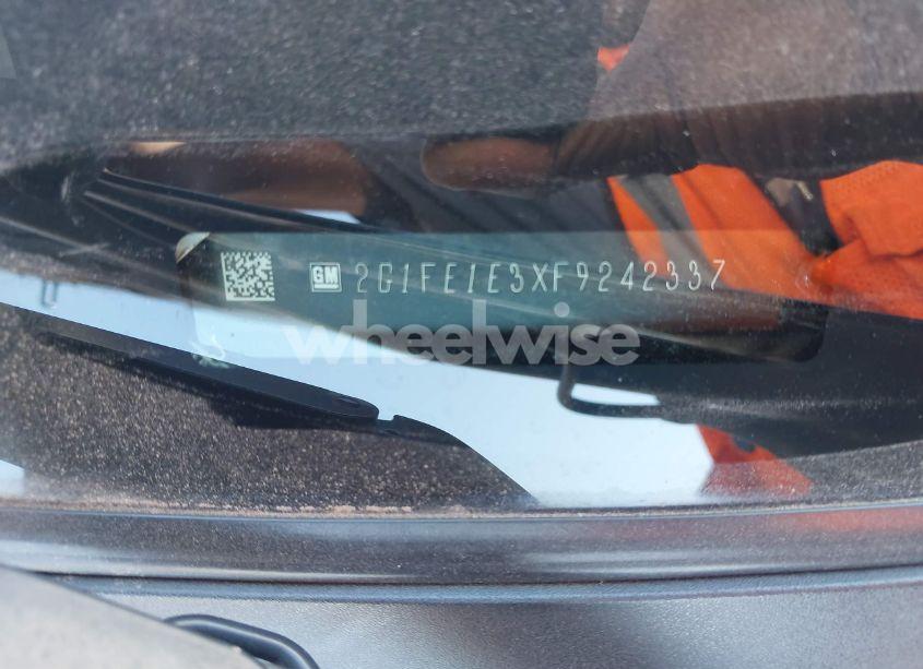 Photo 9 of 2015 Chevrolet Camaro 2LT (VIN 2G1FE1E3XF9242337)