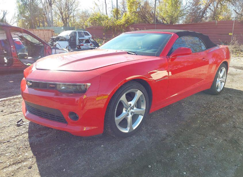 Photo 2 of 2015 Chevrolet Camaro 2LT (VIN 2G1FF3D32F9179079)