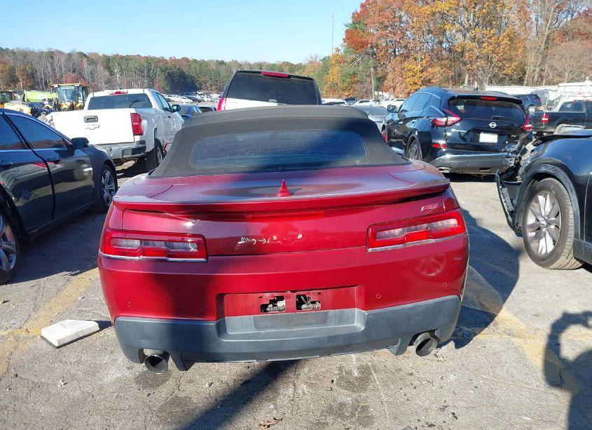 Photo 16 of 2015 Chevrolet Camaro 2LT (VIN 2G1FF3D3XF9133046)