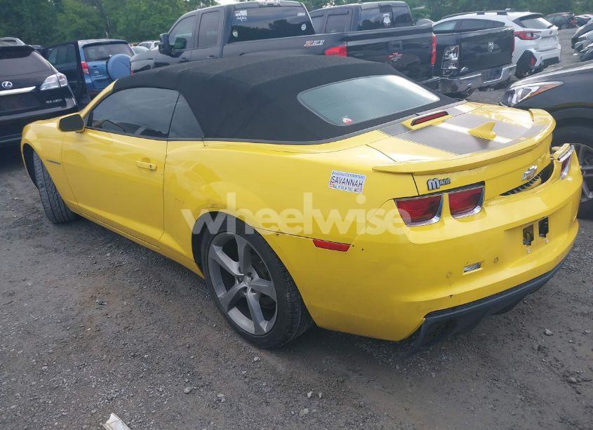 Photo 3 of 2013 Chevrolet Camaro LT (VIN 2G1FG3D35D9202879)