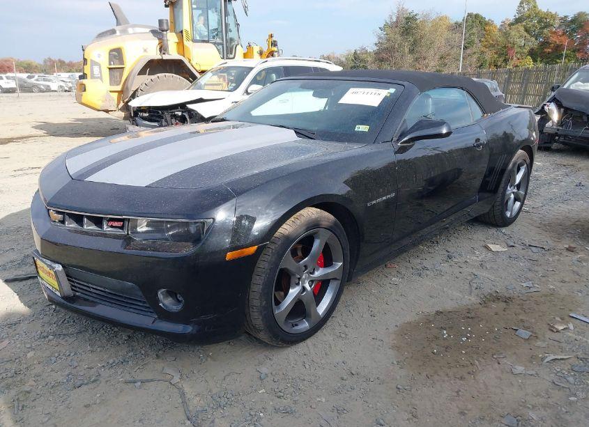 Photo 2 of 2014 Chevrolet Camaro 2LT (VIN 2G1FG3D39E9193184)