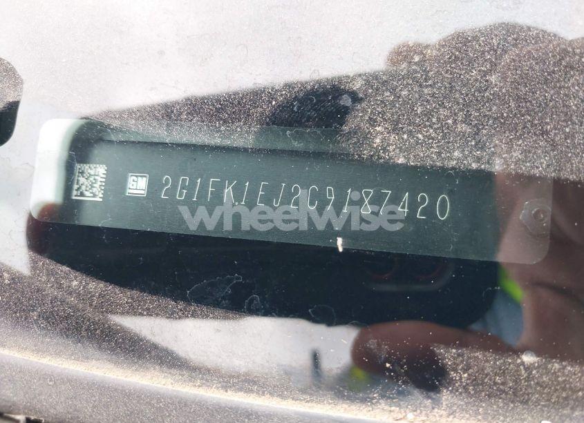 Photo 9 of 2012 Chevrolet Camaro 2SS (VIN 2G1FK1EJ2C9187420)