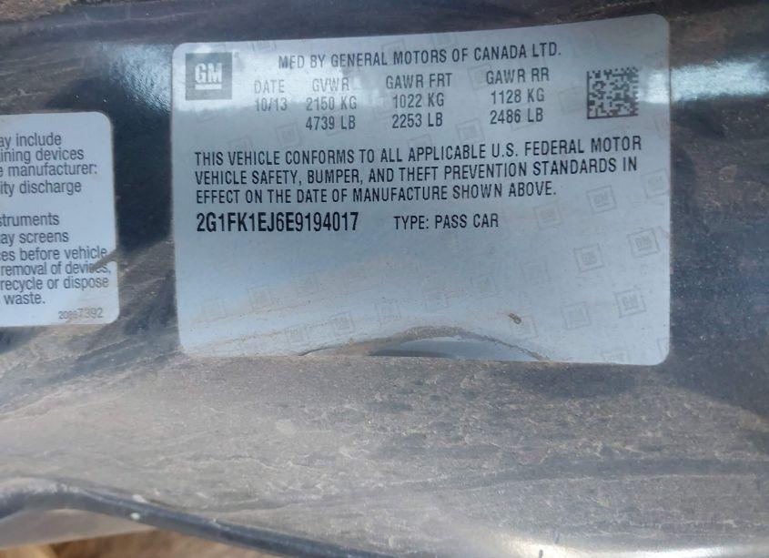 Photo 9 of 2014 Chevrolet Camaro 2SS (VIN 2G1FK1EJ6E9194017)