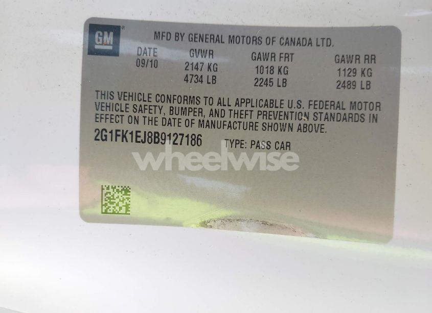 Photo 9 of 2011 Chevrolet Camaro 2SS (VIN 2G1FK1EJ8B9127186)