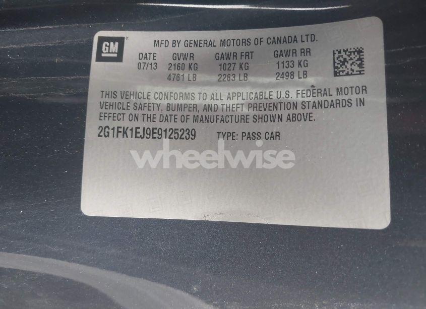 Photo 9 of 2014 Chevrolet Camaro 2SS (VIN 2G1FK1EJ9E9125239)