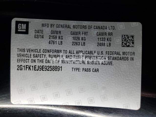 Photo 12 of 2014 CHEVROLET CAMARO 2SS (VIN 2G1FK1EJ9E9258891)