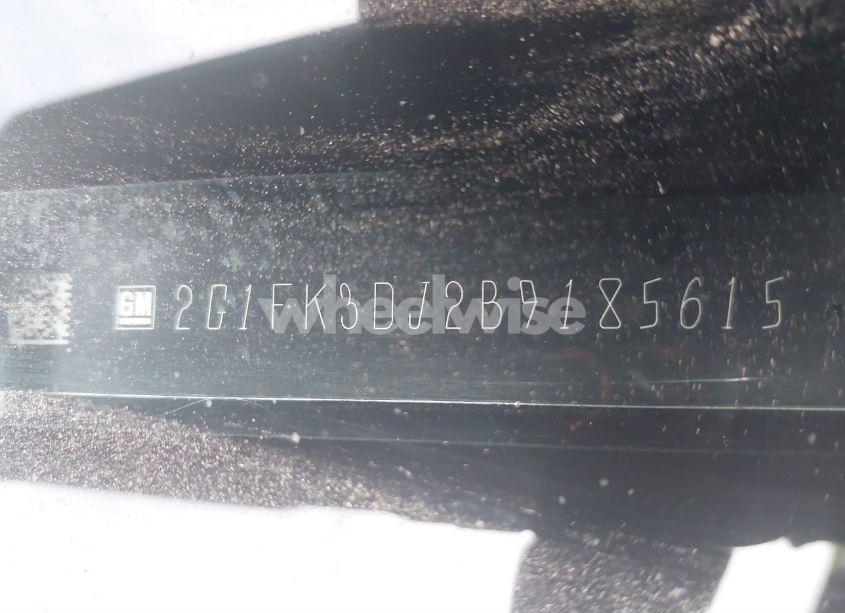 Photo 9 of 2011 Chevrolet Camaro 2SS (VIN 2G1FK3DJ2B9185615)