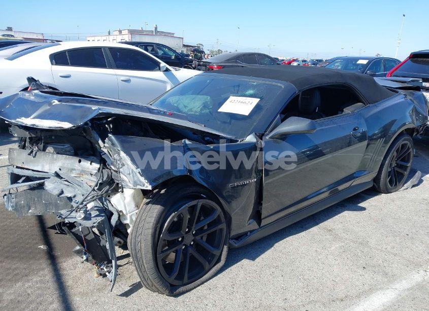 Photo 2 of 2015 Chevrolet Camaro ZL1 (VIN 2G1FM3DP0F9800831)