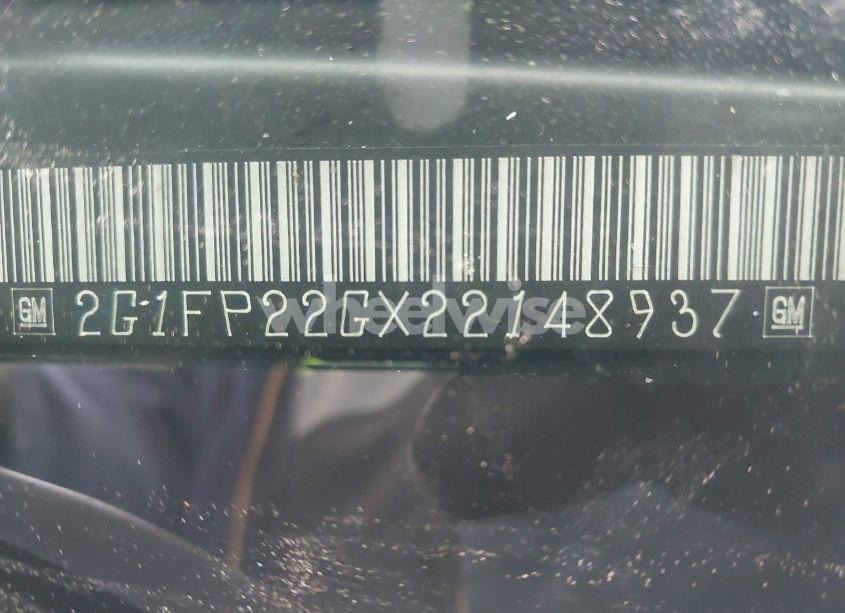 Photo 9 of 2002 Chevrolet Camaro Z28 (VIN 2G1FP22GX22148937)