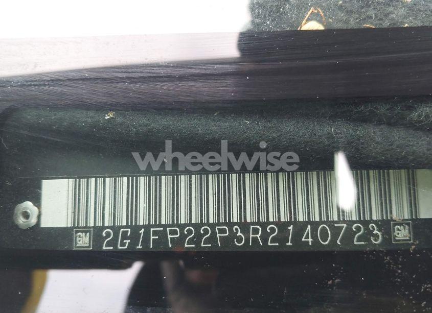 Photo 9 of 1994 Chevrolet Camaro Z28 (VIN 2G1FP22P3R2140723)