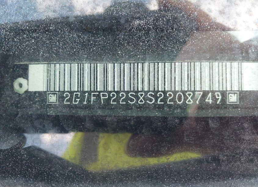 Photo 9 of 1995 Chevrolet Camaro (VIN 2G1FP22S8S2208749)