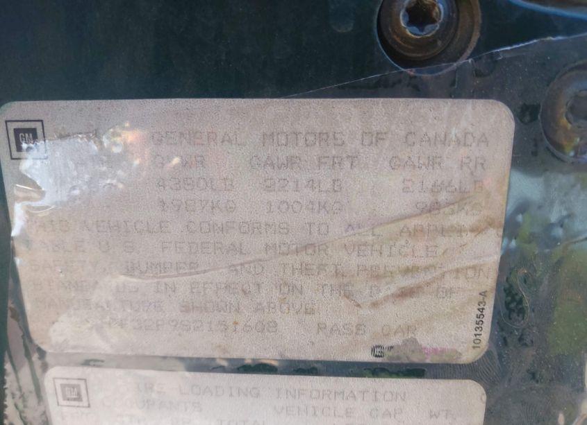 Photo 9 of 1995 Chevrolet Camaro Z28 (VIN 2G1FP32P9S2151608)