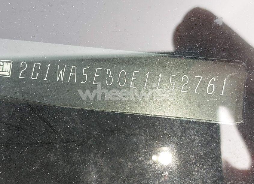 Photo 9 of 2014 Chevrolet Impala LIMITED LS (VIN 2G1WA5E30E1152761)