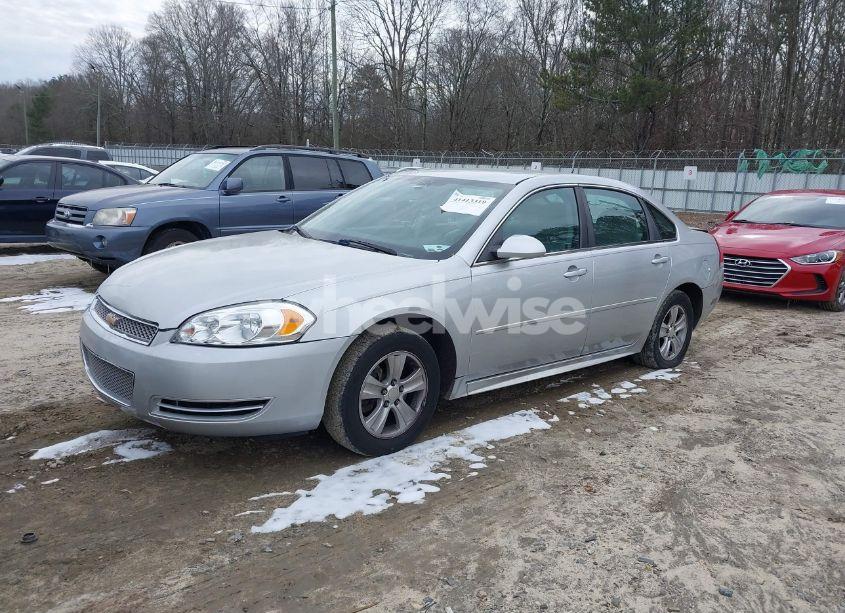 Photo 2 of 2012 Chevrolet Impala LS (VIN 2G1WA5E31C1121001)