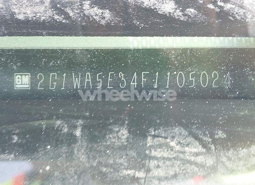 Photo 9 of 2015 Chevrolet Impala LIMITED LS (VIN 2G1WA5E34F1105024)