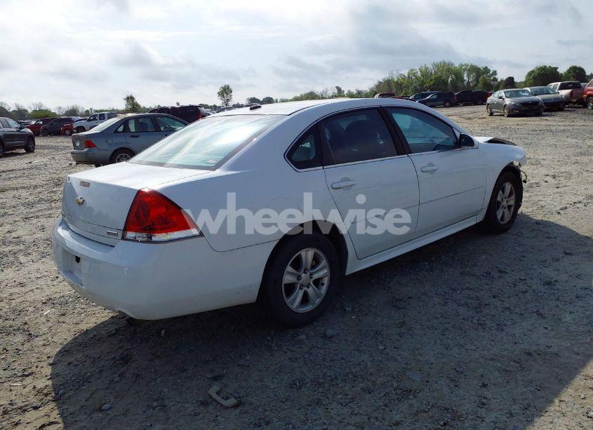 Photo 4 of 2012 Chevrolet Impala LS (VIN 2G1WA5E35C1176700)