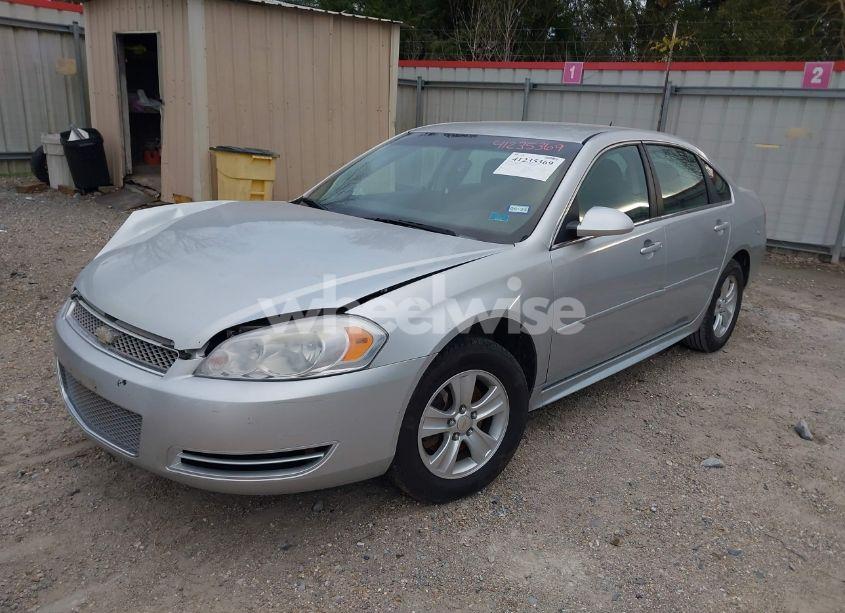 Photo 2 of 2012 Chevrolet Impala LS (VIN 2G1WA5E39C1262219)