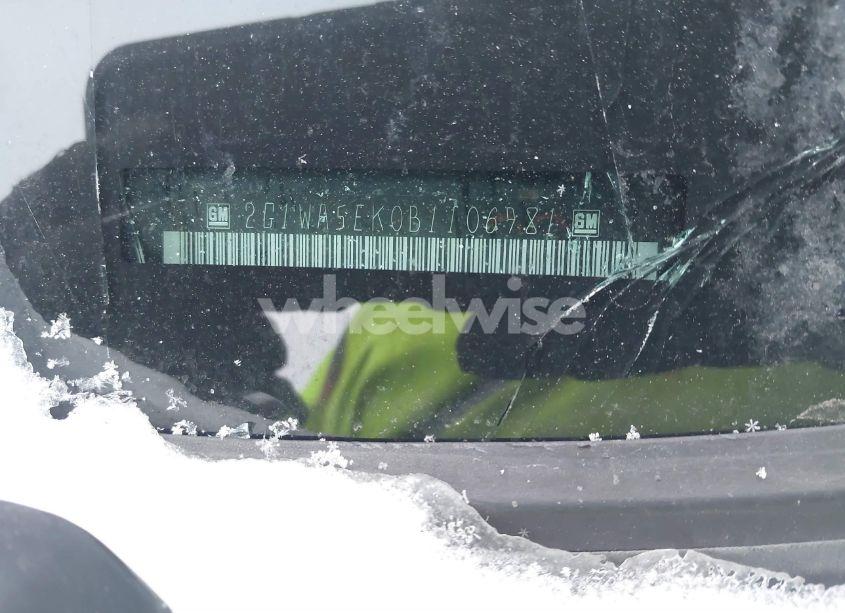 Photo 9 of 2011 Chevrolet Impala LS (VIN 2G1WA5EK0B1106981)