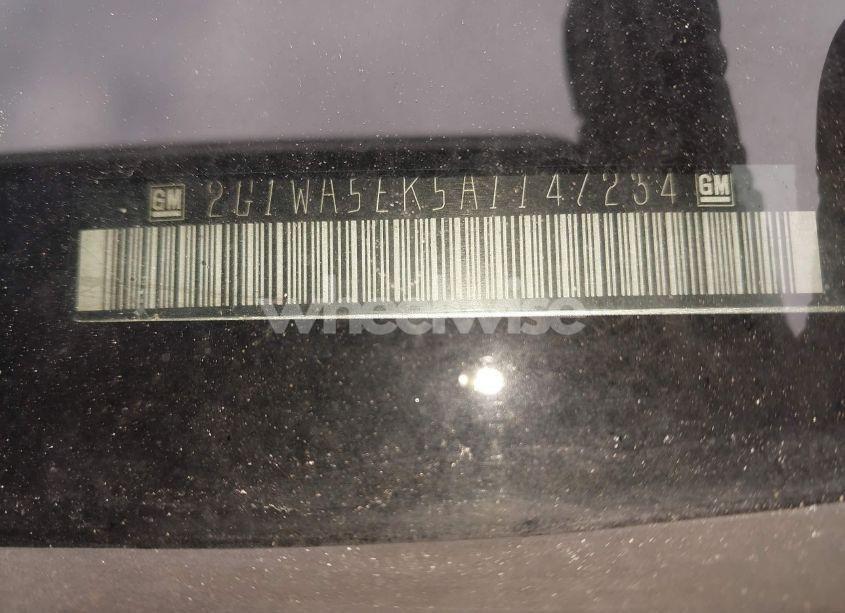 Photo 9 of 2010 Chevrolet Impala LS (VIN 2G1WA5EK5A1147234)