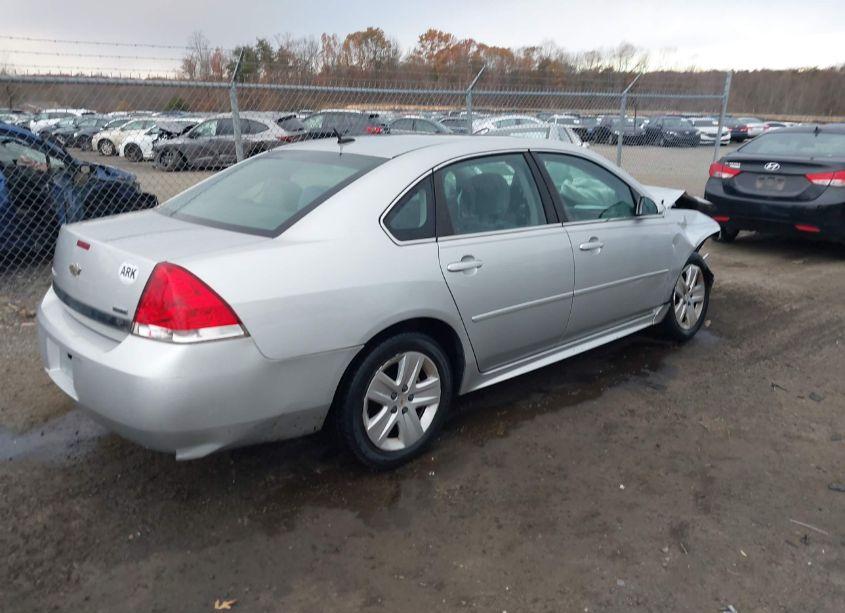 Photo 4 of 2011 Chevrolet Impala LS (VIN 2G1WA5EK6B1224792)