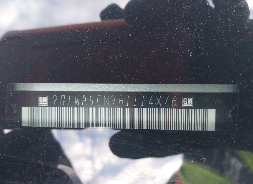 Photo 9 of 2010 Chevrolet Impala LS (VIN 2G1WA5EN9A1114876)