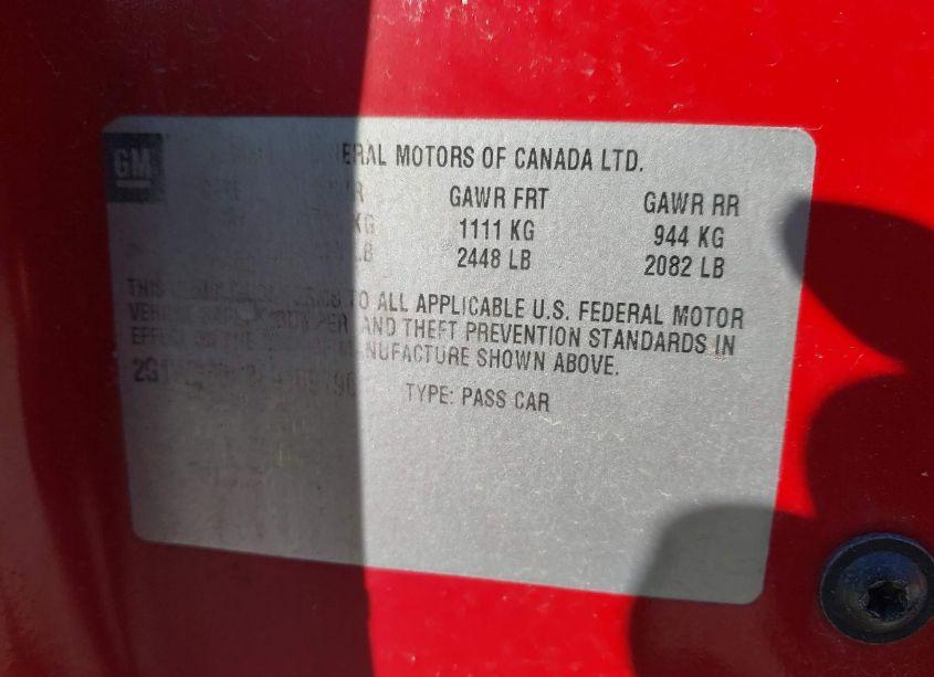 Photo 9 of 2008 Chevrolet Impala LS (VIN 2G1WB55K289169796)