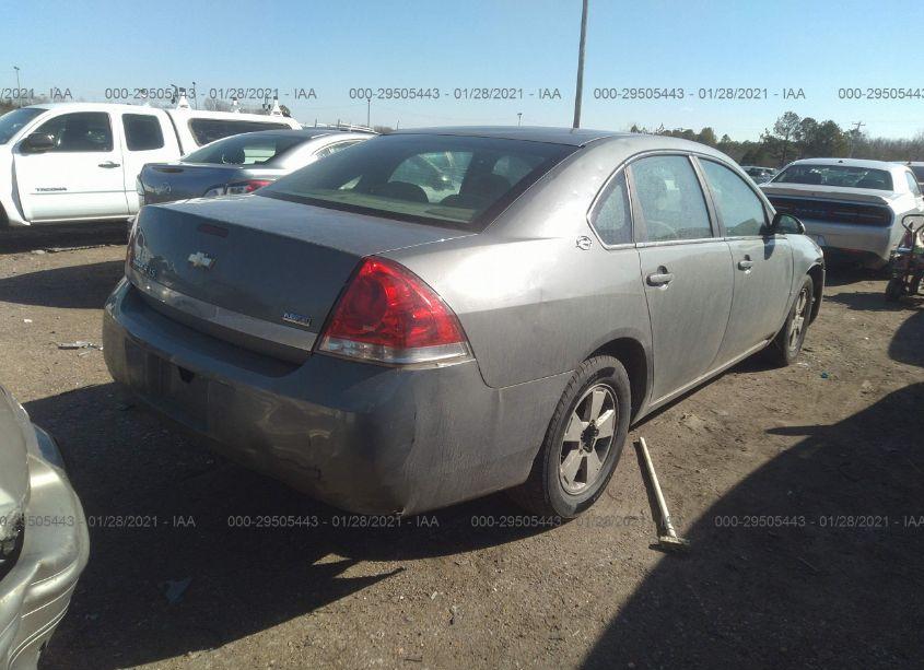 Photo 4 of 2008 Chevrolet Impala LS (VIN 2G1WB58K081280857)