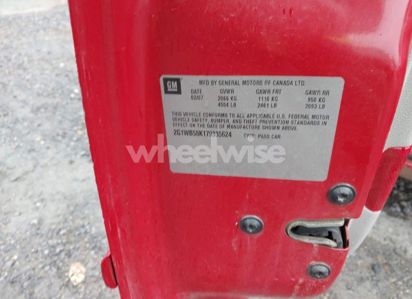 Photo 9 of 2007 Chevrolet Impala LS (VIN 2G1WB58K179335624)