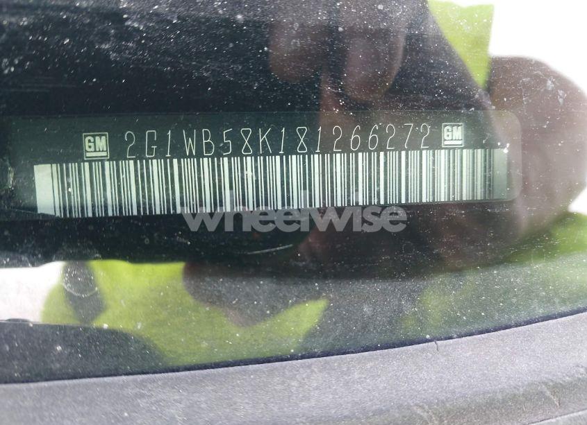 Photo 9 of 2008 Chevrolet Impala LS (VIN 2G1WB58K181266272)