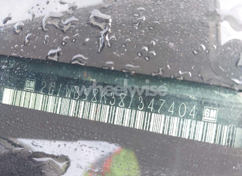 Photo 9 of 2008 Chevrolet Impala LS (VIN 2G1WB58K381347404)