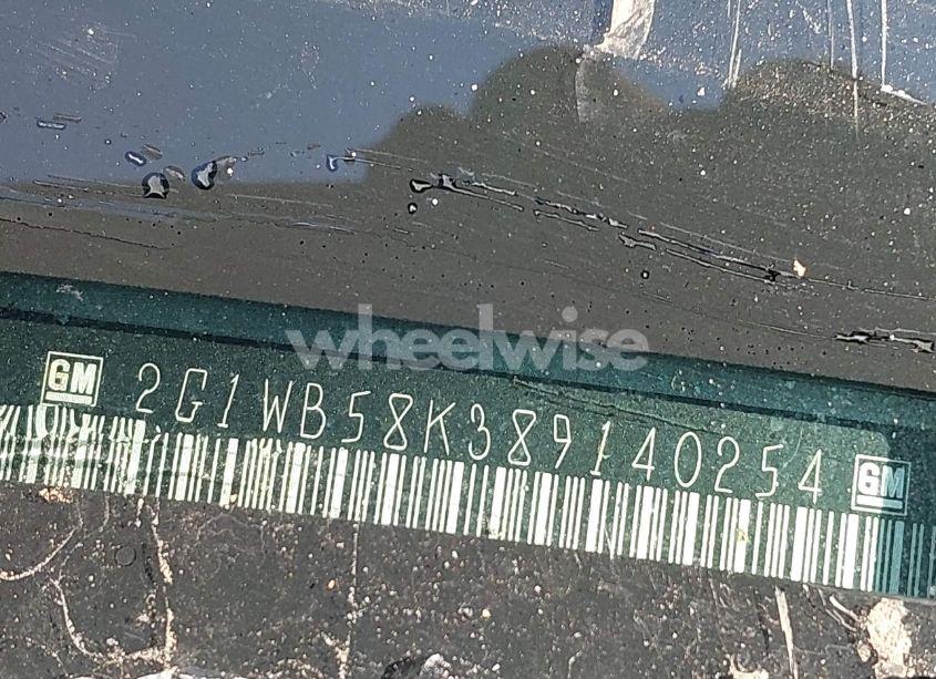 Photo 9 of 2008 Chevrolet Impala LS (VIN 2G1WB58K389140254)