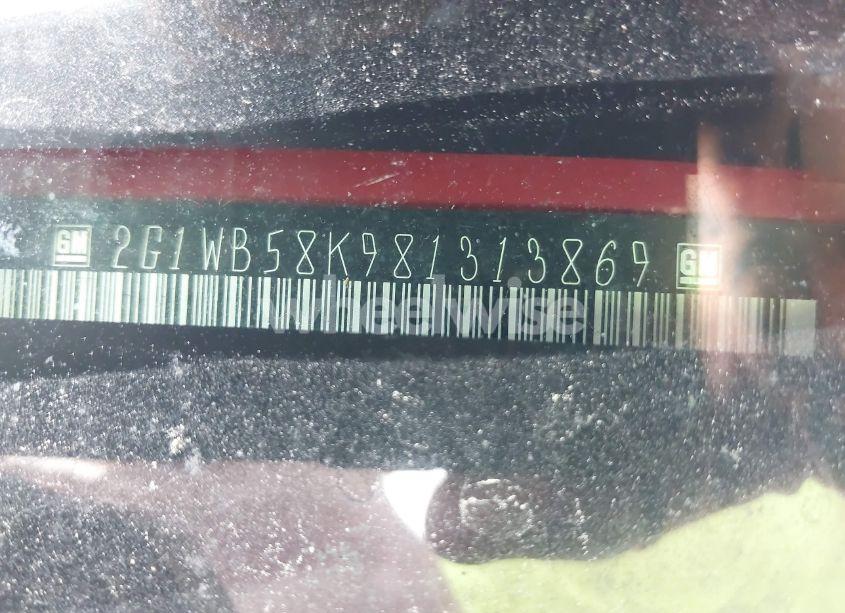 Photo 9 of 2008 Chevrolet Impala LS (VIN 2G1WB58K981313869)