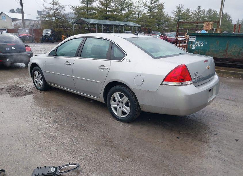 Photo 3 of 2008 Chevrolet Impala LS (VIN 2G1WB58N089279333)