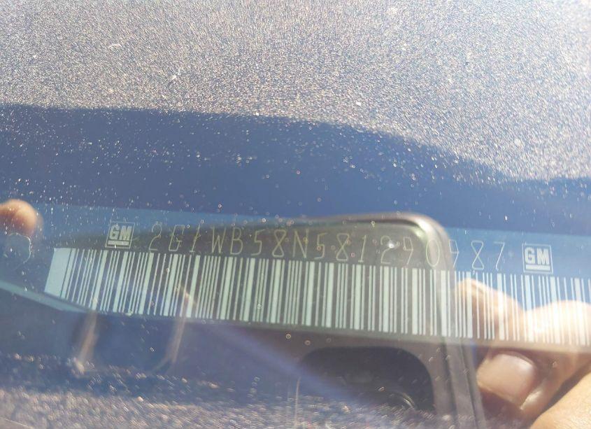 Photo 9 of 2008 Chevrolet Impala LS (VIN 2G1WB58N581290987)