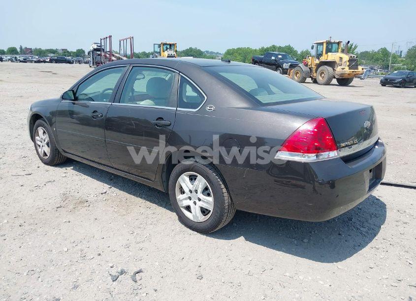 Photo 3 of 2008 Chevrolet Impala LS (VIN 2G1WB58N981309458)