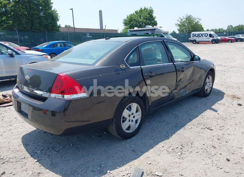 Photo 4 of 2008 Chevrolet Impala LS (VIN 2G1WB58N981309458)