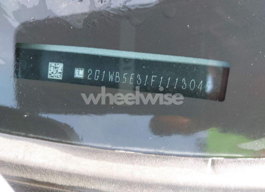 Photo 9 of 2015 Chevrolet Impala LIMITED LT (VIN 2G1WB5E31F1113045)