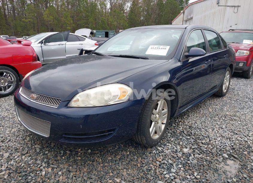 Photo 2 of 2012 Chevrolet Impala LT (VIN 2G1WB5E32C1175100)