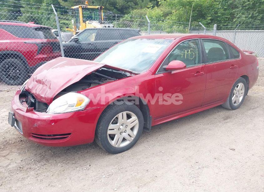 Photo 2 of 2012 Chevrolet Impala LT (VIN 2G1WB5E36C1321837)