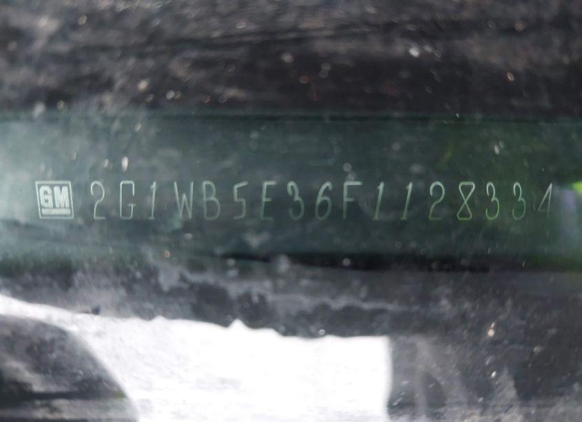 Photo 9 of 2015 Chevrolet Impala LIMITED LT (VIN 2G1WB5E36F1128334)