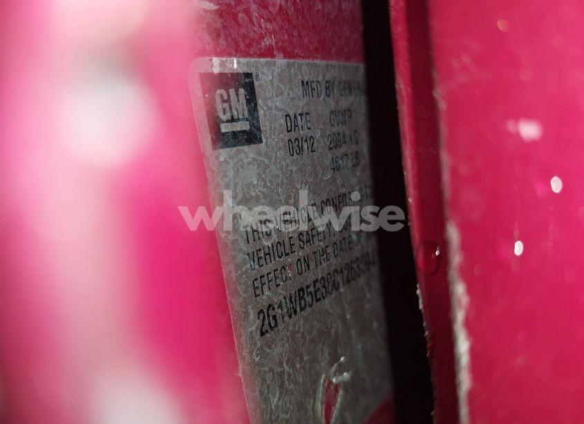 Photo 9 of 2012 Chevrolet Impala LT (VIN 2G1WB5E38C1263004)