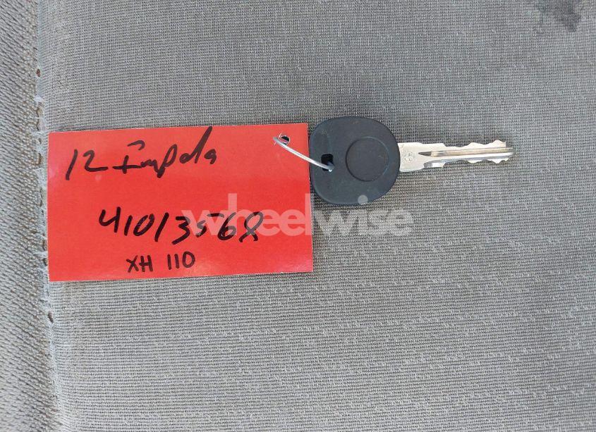 Photo 11 of 2012 Chevrolet Impala LT (VIN 2G1WB5E39C1111538)