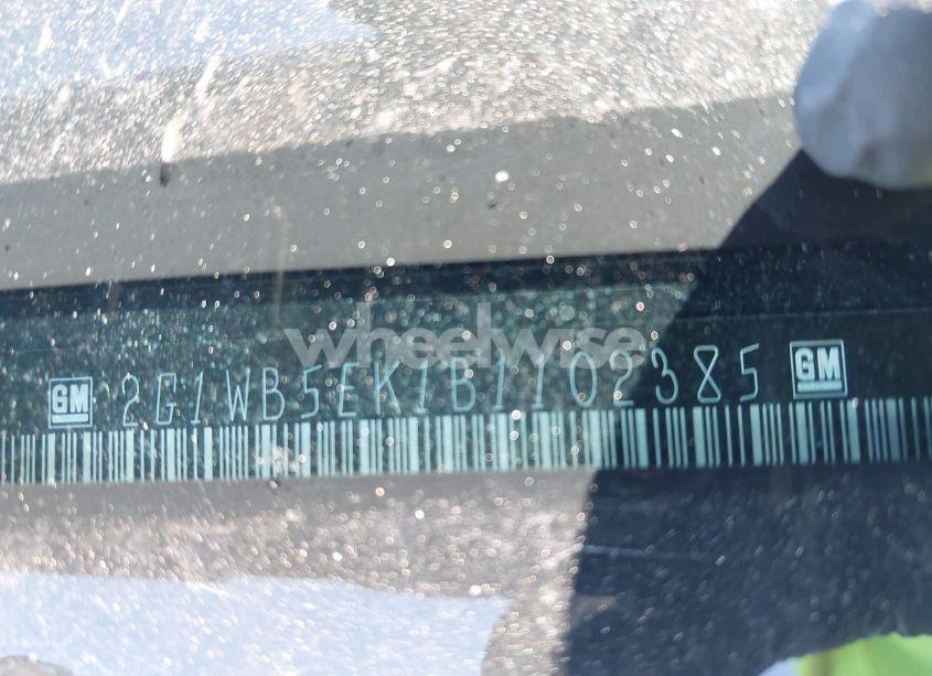 Photo 9 of 2011 Chevrolet Impala LT (VIN 2G1WB5EK1B1102385)