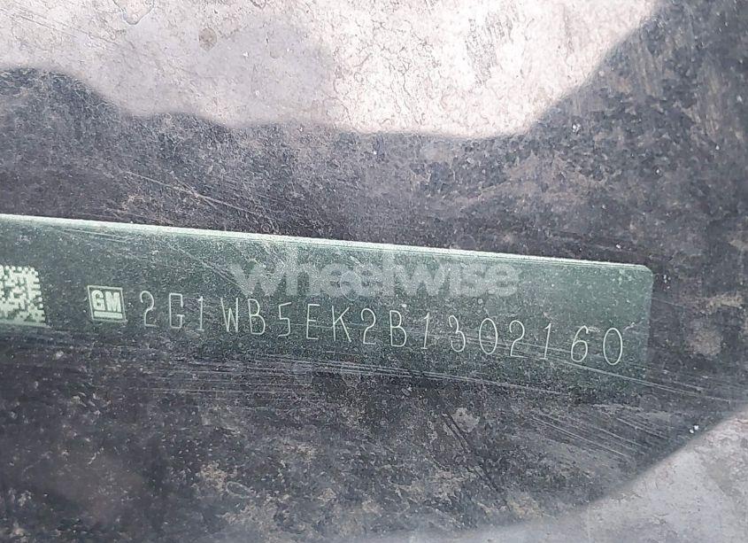 Photo 9 of 2011 Chevrolet Impala LT (VIN 2G1WB5EK2B1302160)